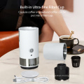 Mini cafeteira portátil branca K-Cup Coffee Maker USB Máquina elétrica cafeteira